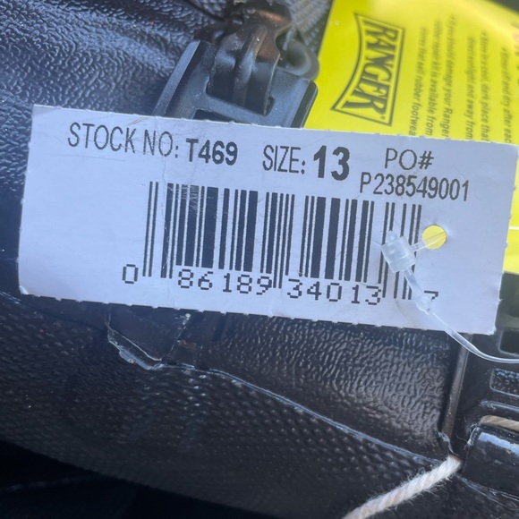 Ranger By Honeywell Men’s Rubber Overshoe Boots Muck Boots Workwear Size 13 - Picture 8 of 10